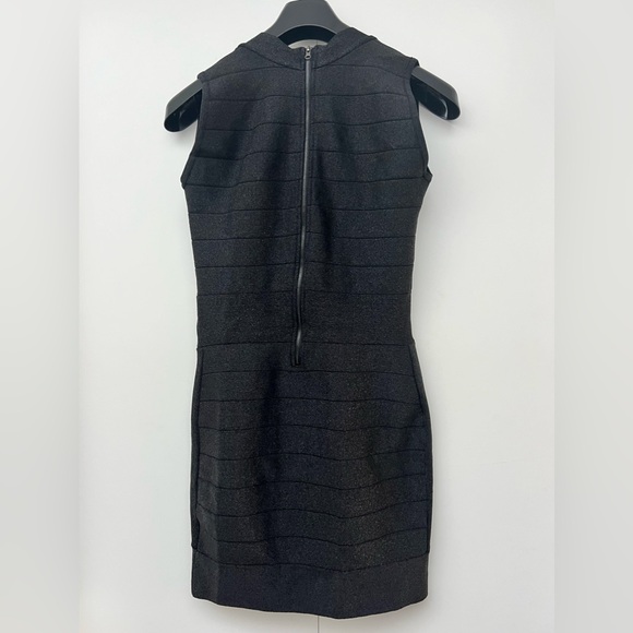 LADY DUTCH | Sparkly Body Con Little Black Dress - Picture 4 of 10